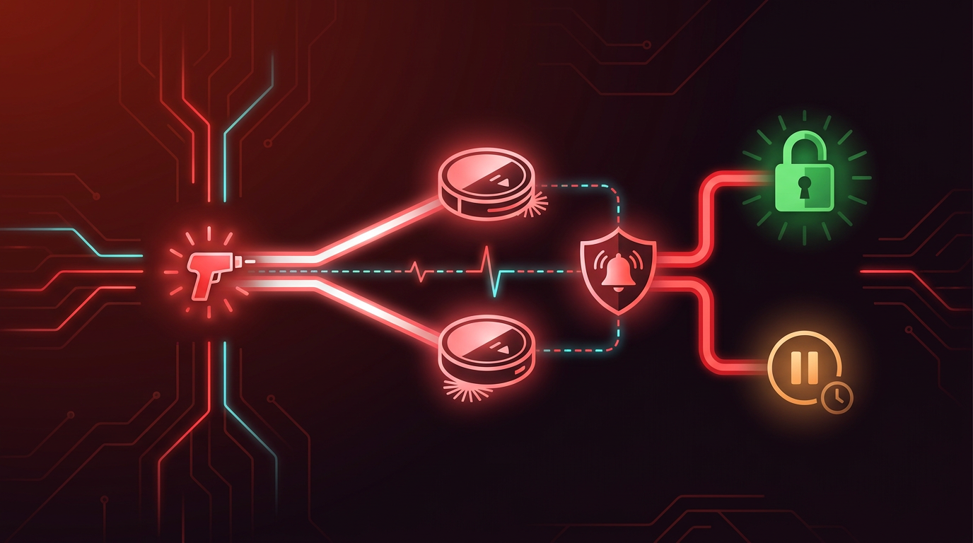 one trigger, two coupled systems that must agree